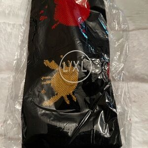 NWT large/extra large Black multicolor bugs aliens Compression Socks nurse